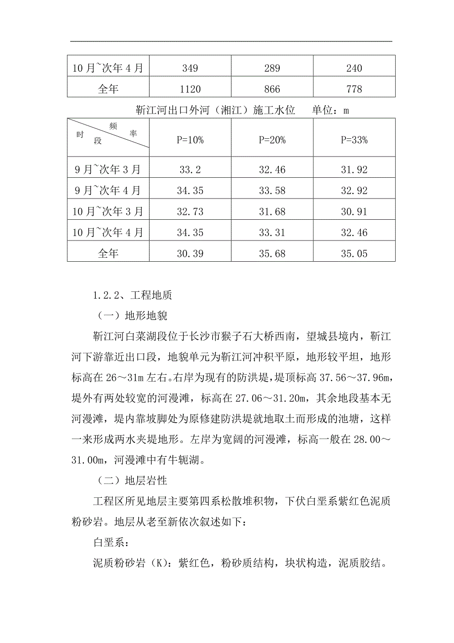 河道裁弯取直及河道疏挖施工方案_第4页