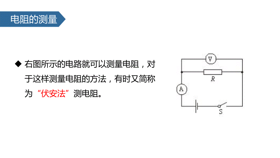 （人教版）物理九年级全一册第十七章第3节 电阻的测量课件_第4页