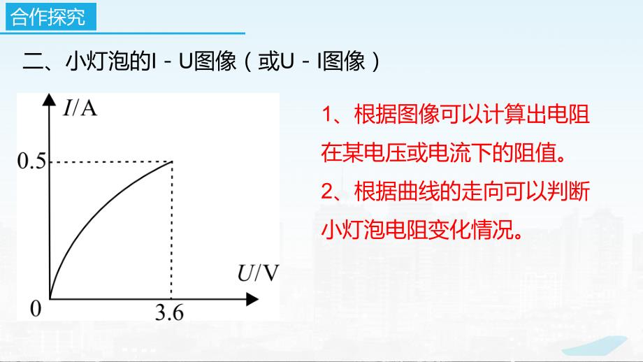 2022－2023学年苏科版物理九年级上册14.4 欧姆定律的应用（第5课时图像问题）课件_第4页