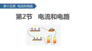 （人教版）物理九年级全一册第十五章第2节 电流和电路课件