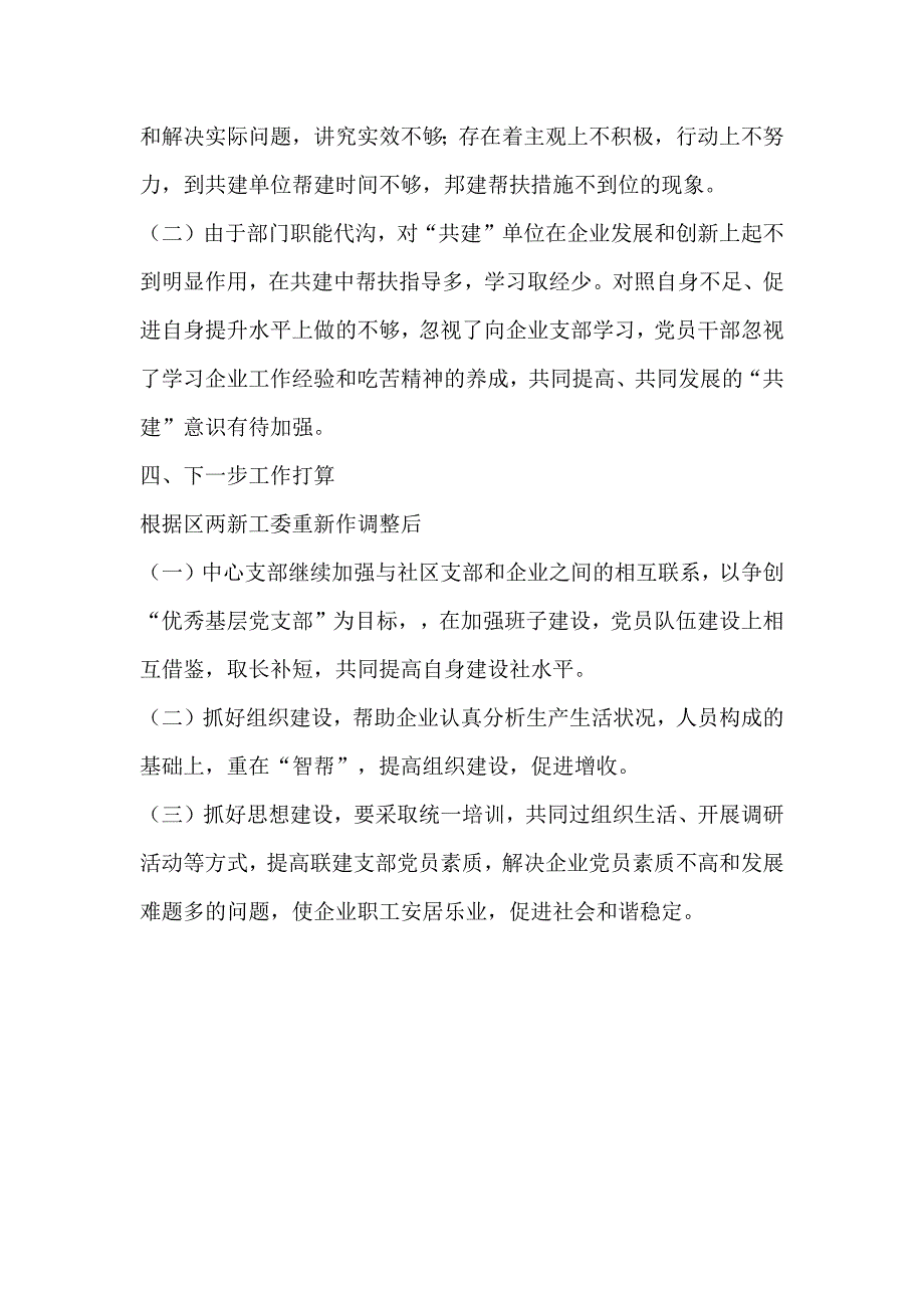 党支部关于“三联”共建活动工作总结报告范文_第2页