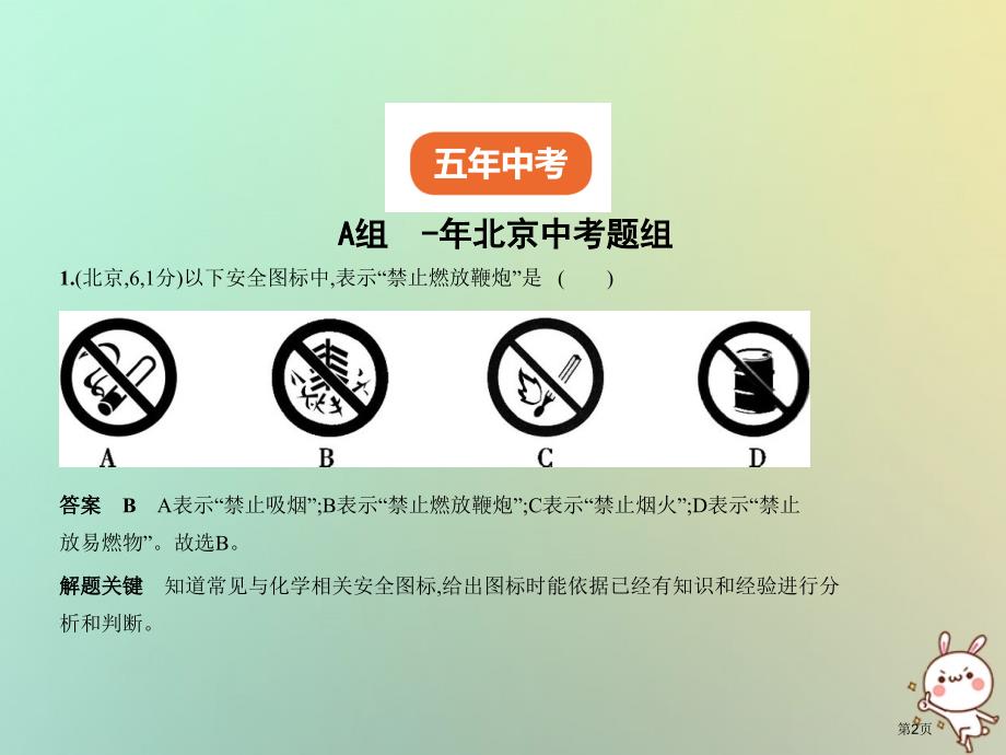 新版中考化学复习专题十一化学与能源试卷市赛课公开课一等奖省名师优质课获奖PPT课件_第2页