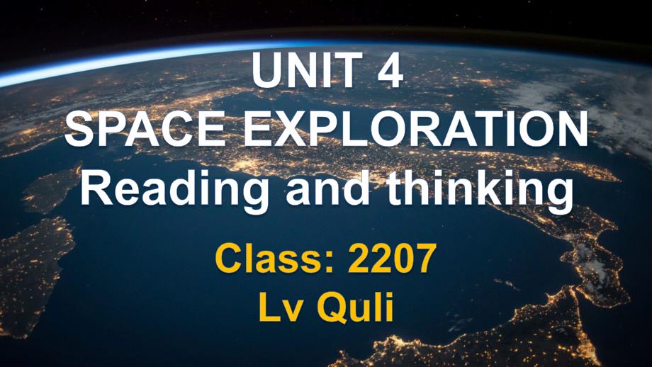 【英语】2023-2024学年人教版（2019）必修第三册Unit 4 Reading and Thinking 课件_第1页
