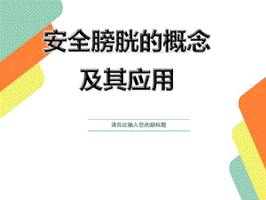 安全膀胱的概念及其应用