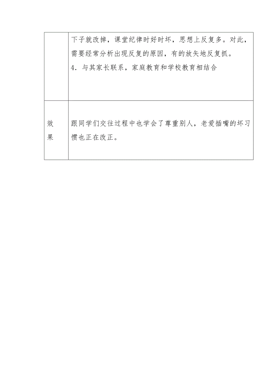 后进生转化情况记录表_第4页