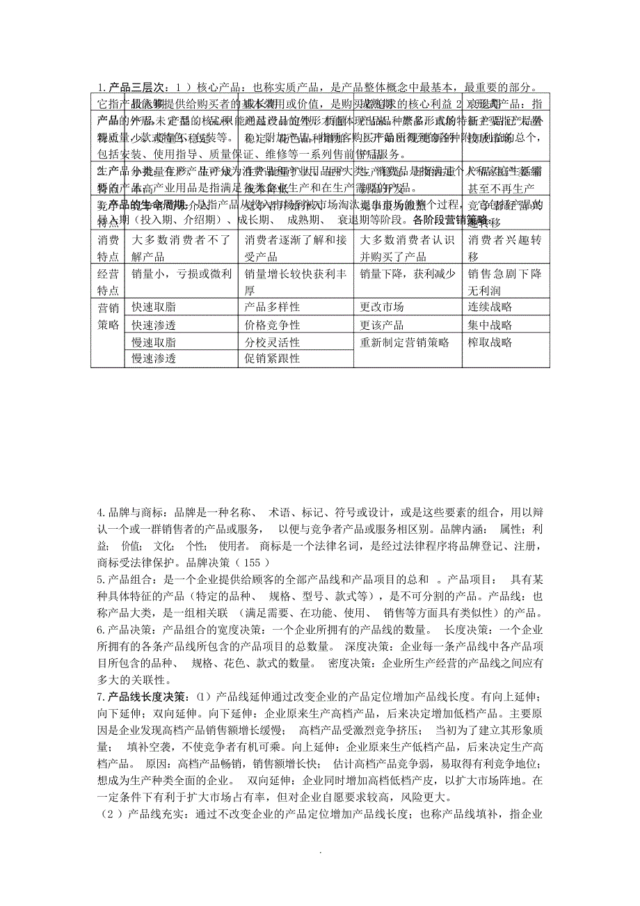 市场营销学期末复习重点市场营销_第4页