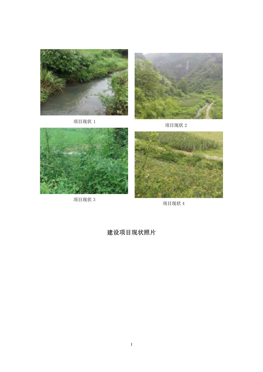贵阳市长田大数据智能农旅示范园防洪环境影响报告表_第3页