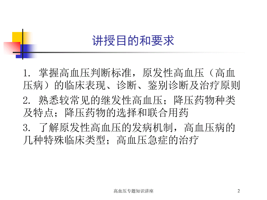 高血压专题知识讲座培训课件_第2页