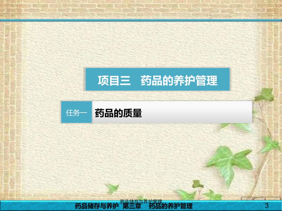 药品储存与养护管理培训课件_第3页