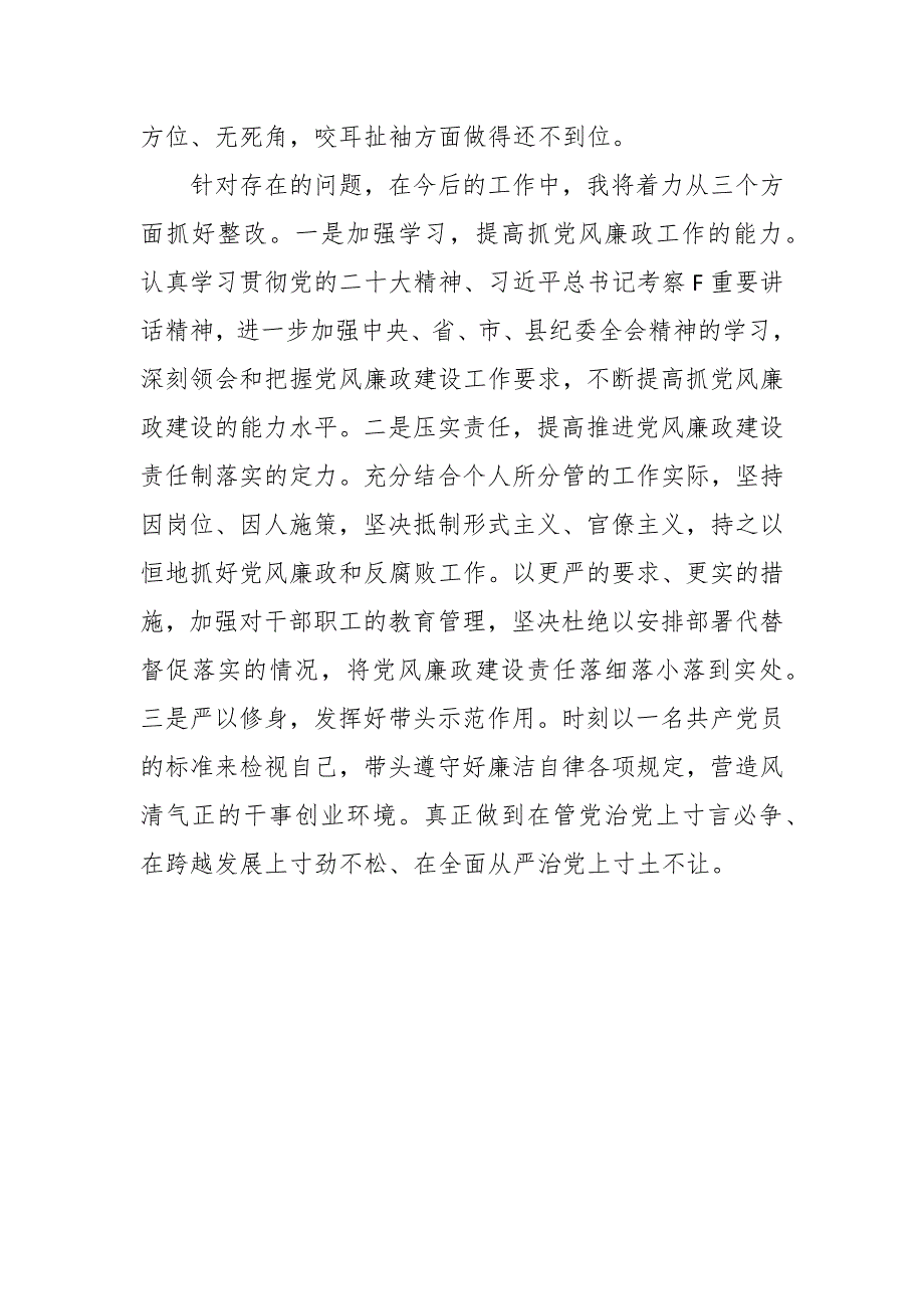 乡镇领导2023年度个人述责述廉报告_第4页