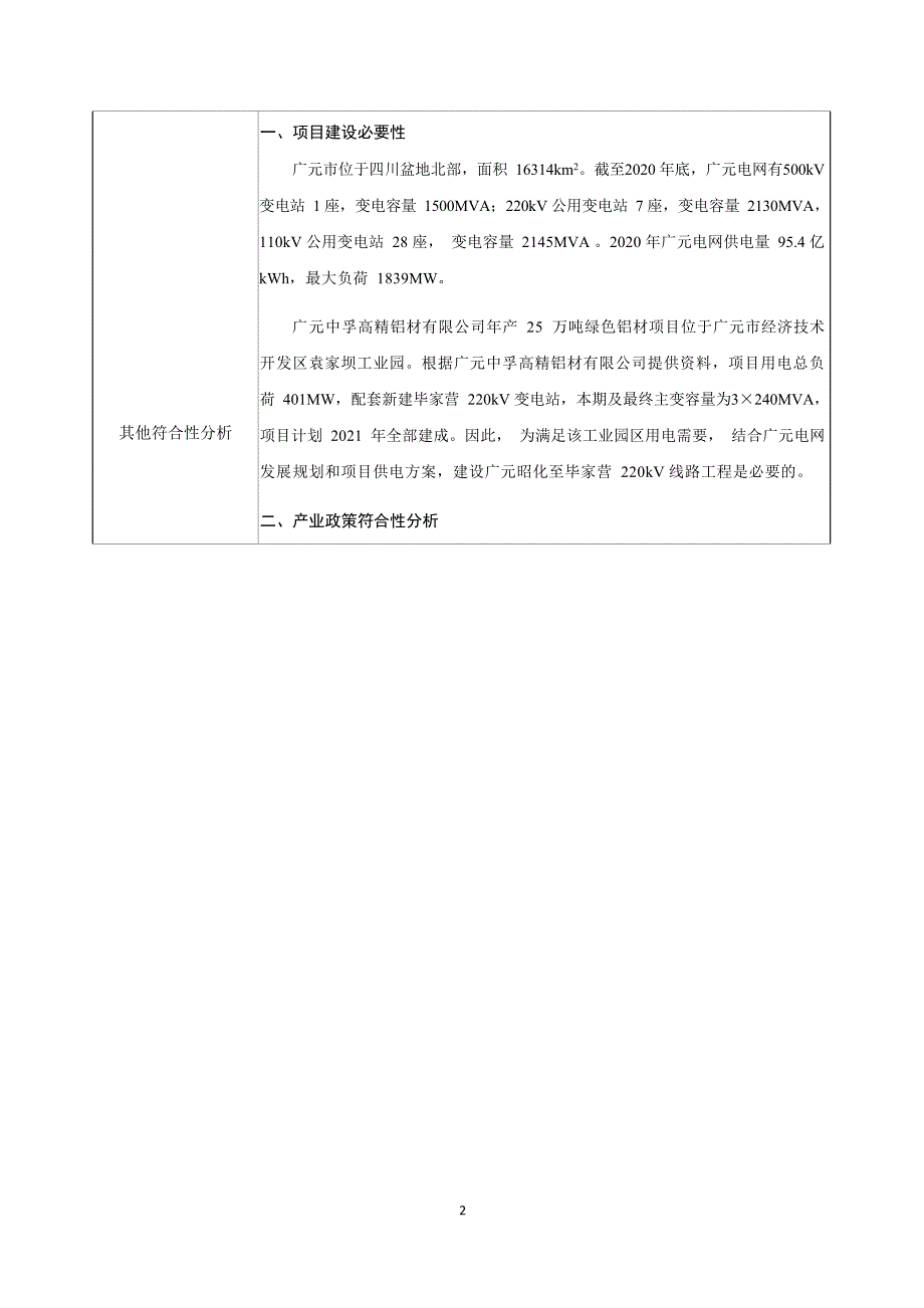 广元昭化至毕家营220kV线路工程环境影响报告_第4页