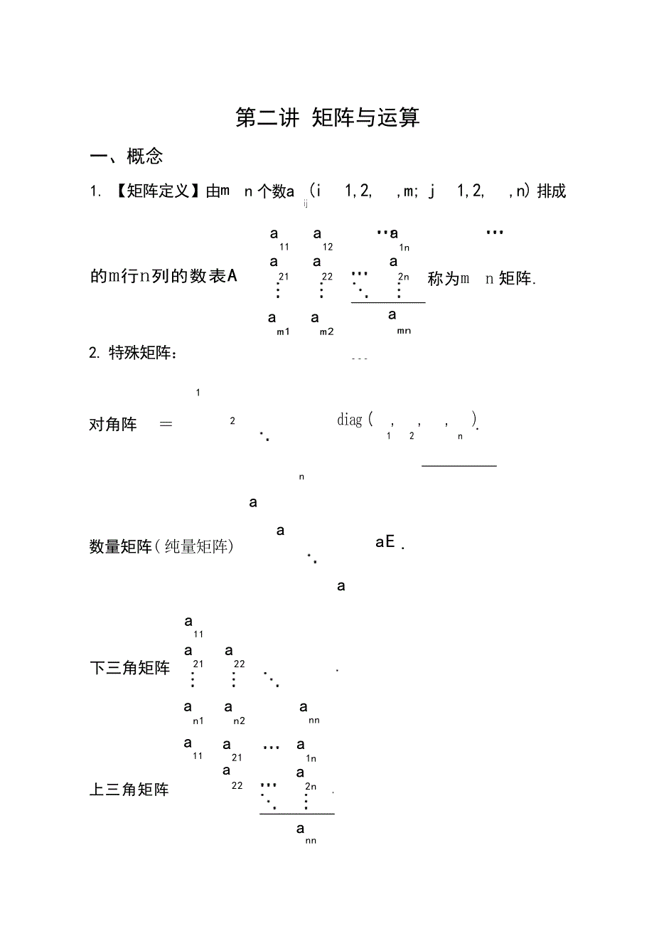 线性代数考研复习第一次课滴考研数学_第1页