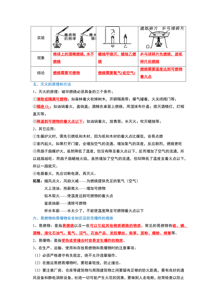 2023年中考化学一轮复习考点精讲-第7单元燃料及其利用_第3页