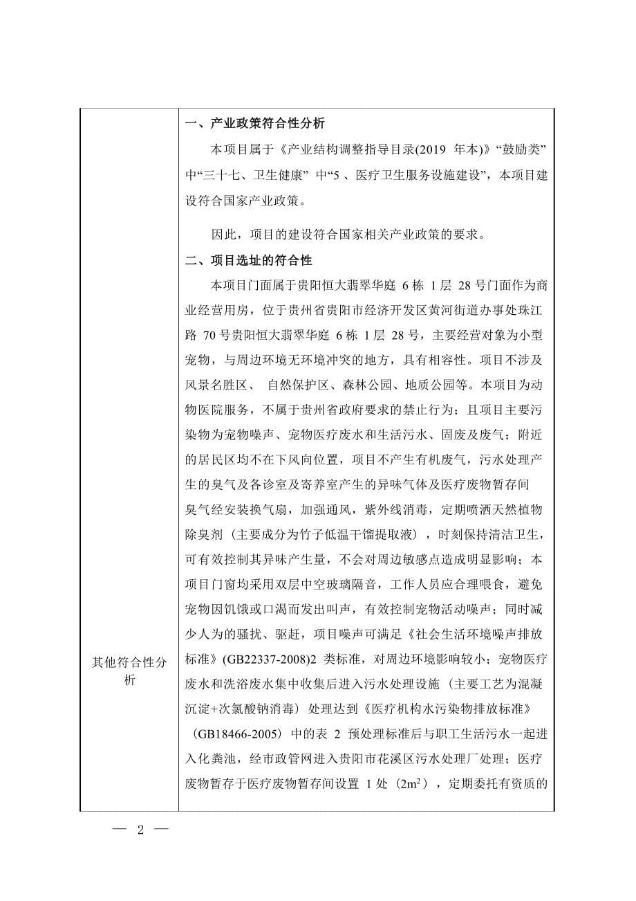 贵阳市经济开发区奈斯宠物诊疗中心建设项目环评报告_第5页