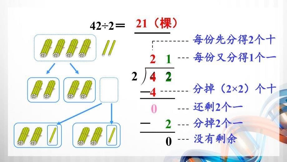 人教版新插图小学三年级数学下册2-4《两位数除以一位数（商是两位数）》课件_第5页