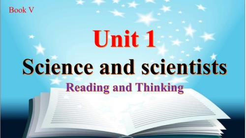 【课件】Unit1++Reading+and+Thinking+课件人教版(2019)选择性必修第二册
