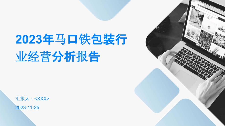 2023年马口铁包装行业经营分析报告_第1页