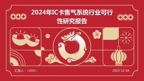 2024年IC卡售气系统行业可行性研究报告