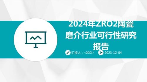 2024年ZRO2陶瓷磨介行业可行性研究报告