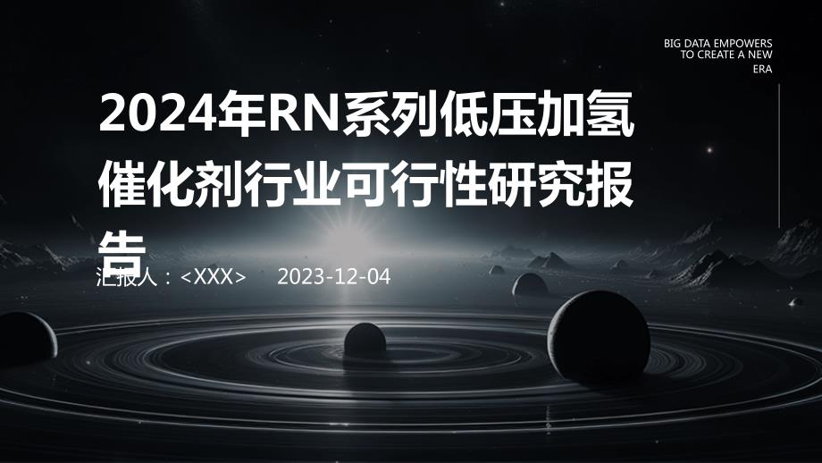 2024年RN系列低压加氢催化剂行业可行性研究报告_第1页