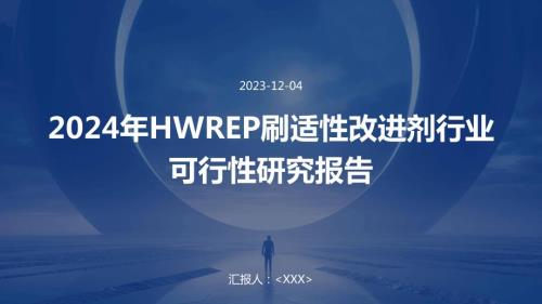 2024年HWREP刷适性改进剂行业可行性研究报告