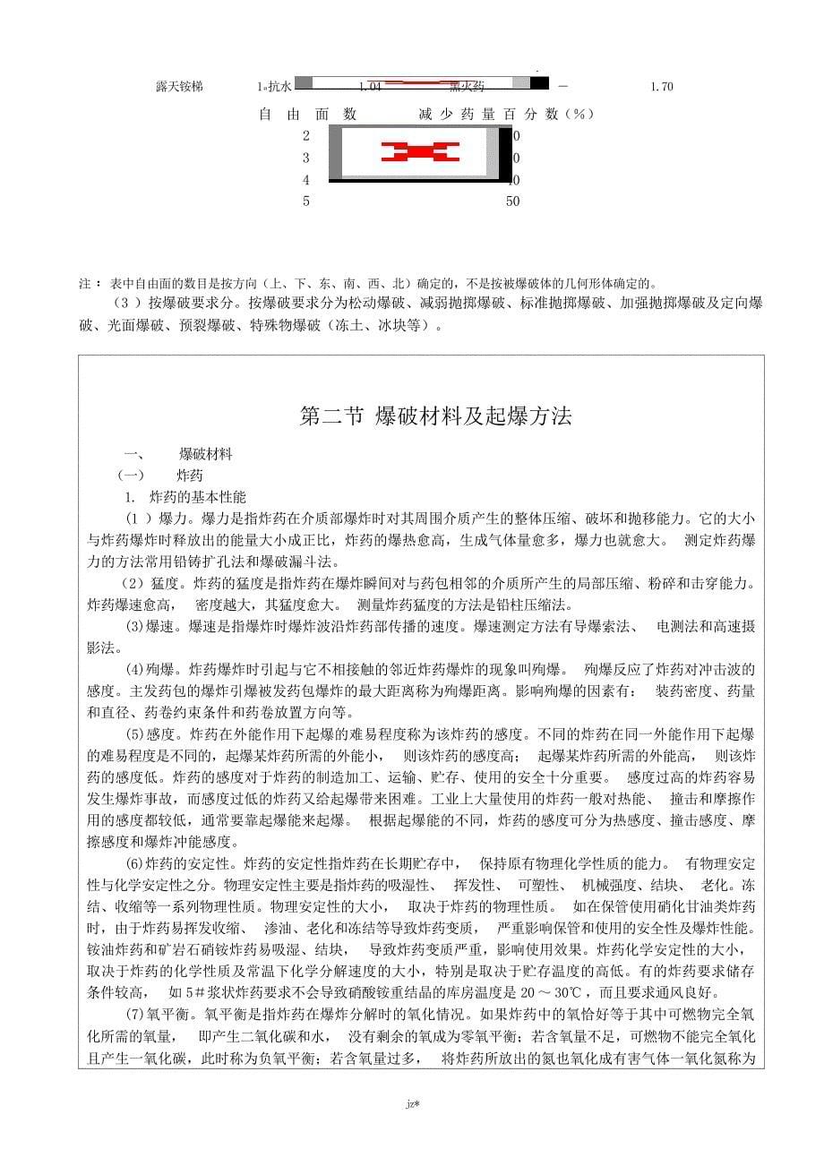 工程爆破基础知识 - 矿业工程_第5页