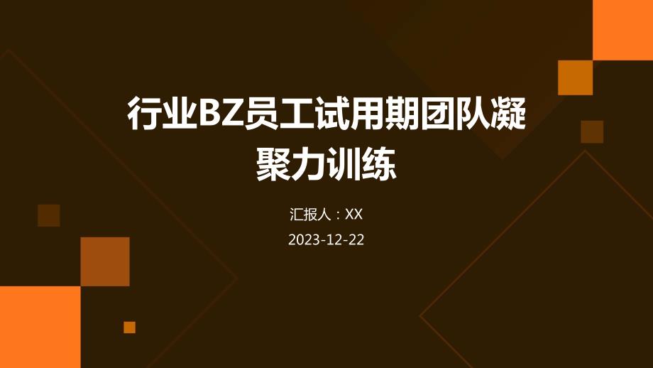 行业BZ员工试用期团队凝聚力训练_第1页