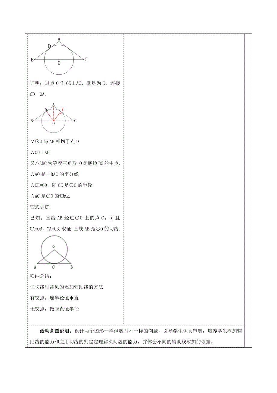 《24-2-2-2直线与圆的位置关系》大单元教学设计 人教版九年级数学上册_第4页