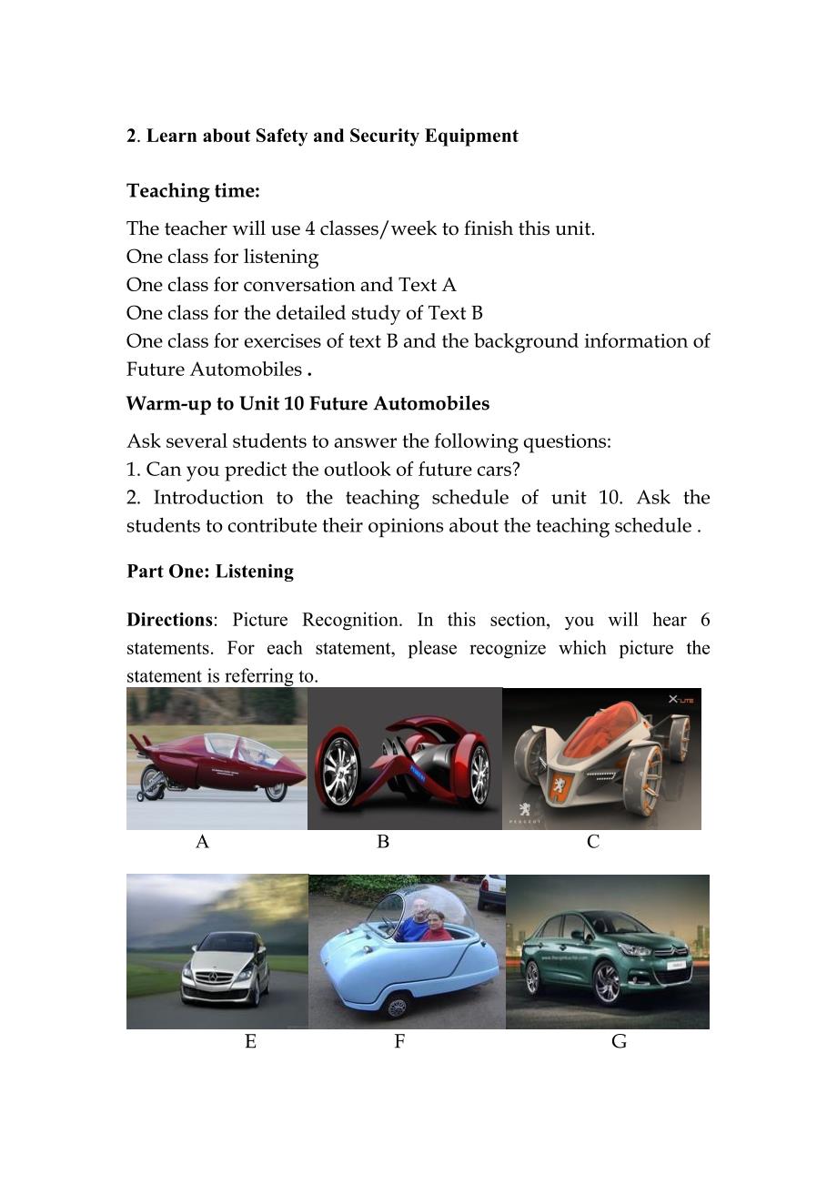 《汽车专业英语》第十单元教案_第2页