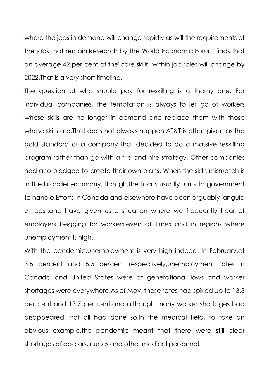 会计硕士MPAcc考研英语二2021年考试真题与答案解析_第4页