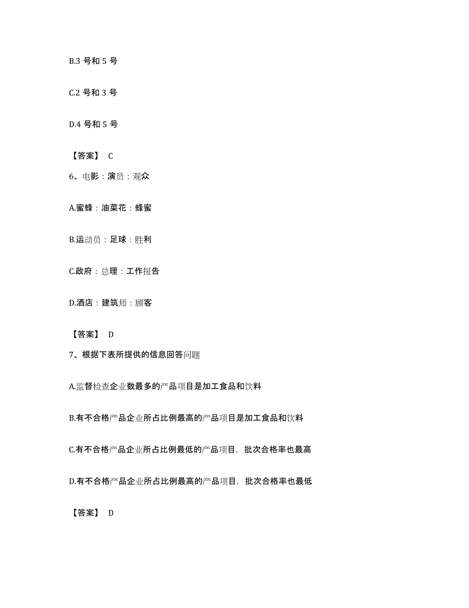 2022年度湖北省十堰市房县公务员考试之行测通关提分题库(考点梳理)_第3页