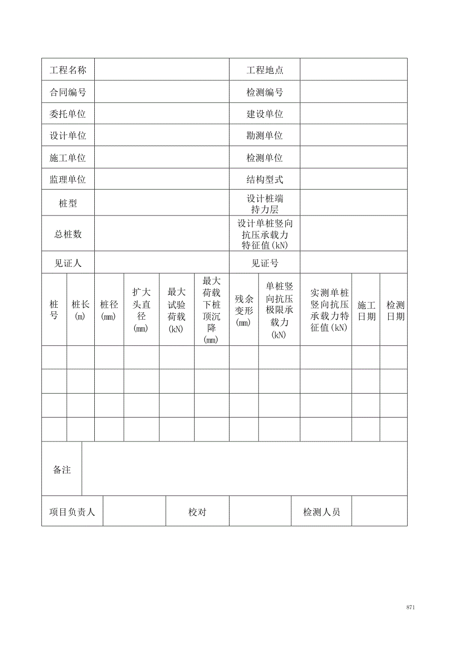 单桩竖向抗压静载检测报告_第2页