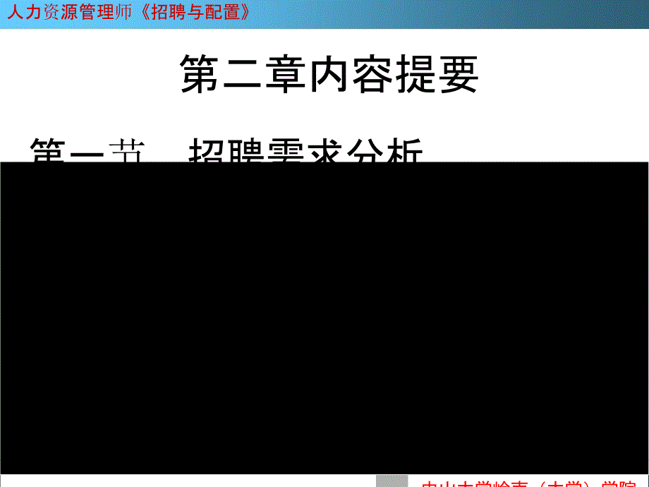 人力资源管理师招聘与配置培训教程_第2页