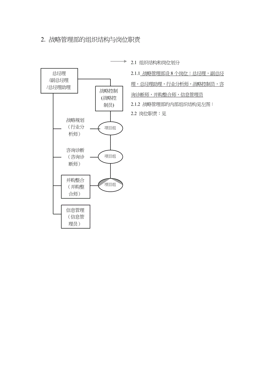 电器企业战略管理部管理制度与职能工作流程_第4页