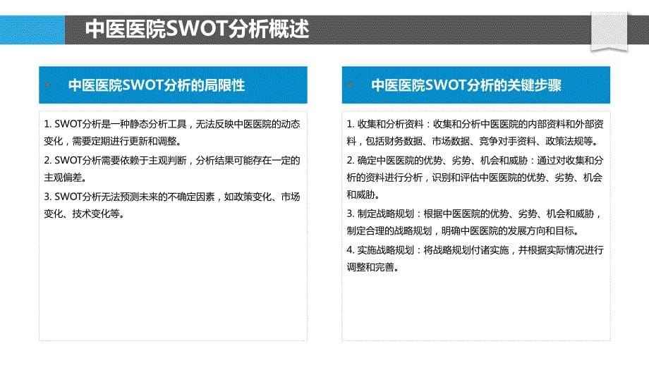 中医医院SWOT分析典型案例研究_第5页