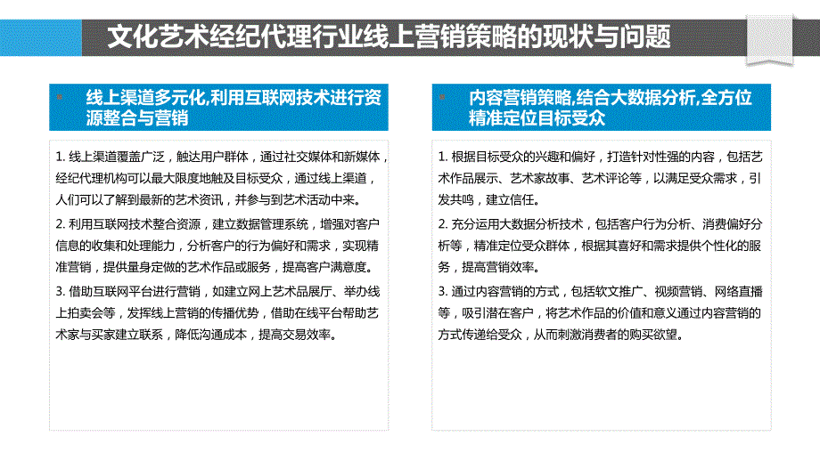 文化艺术经纪代理行业线上营销策略研究_第4页