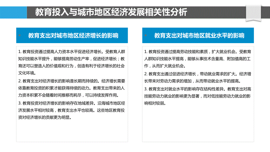 教育投入在城市地区发展的作用研究_第4页