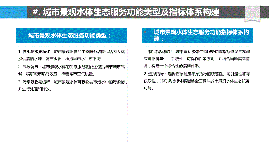 城市景观水体的生态服务功能评价_第4页