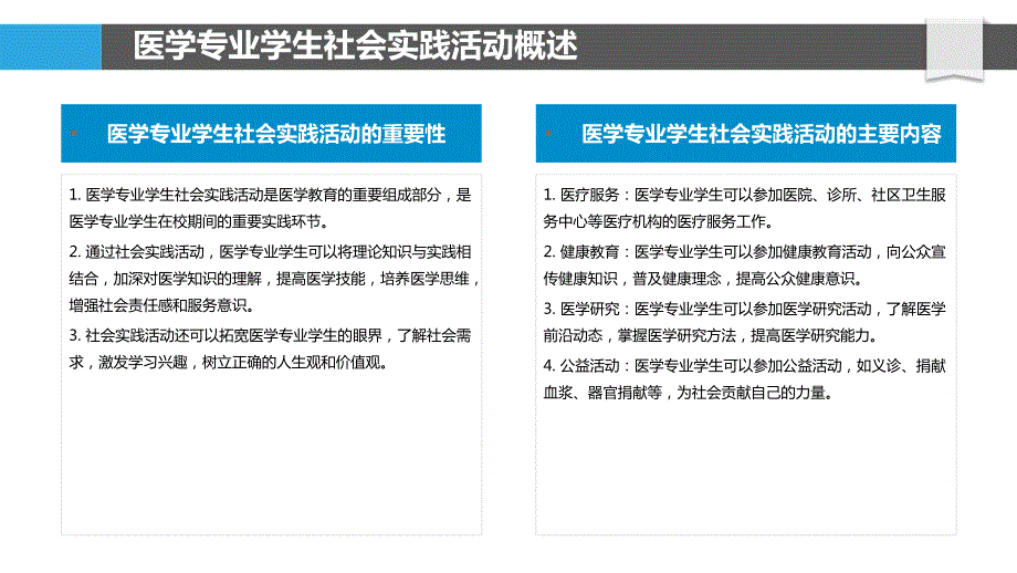 医学专业学生社会实践活动开展_第4页