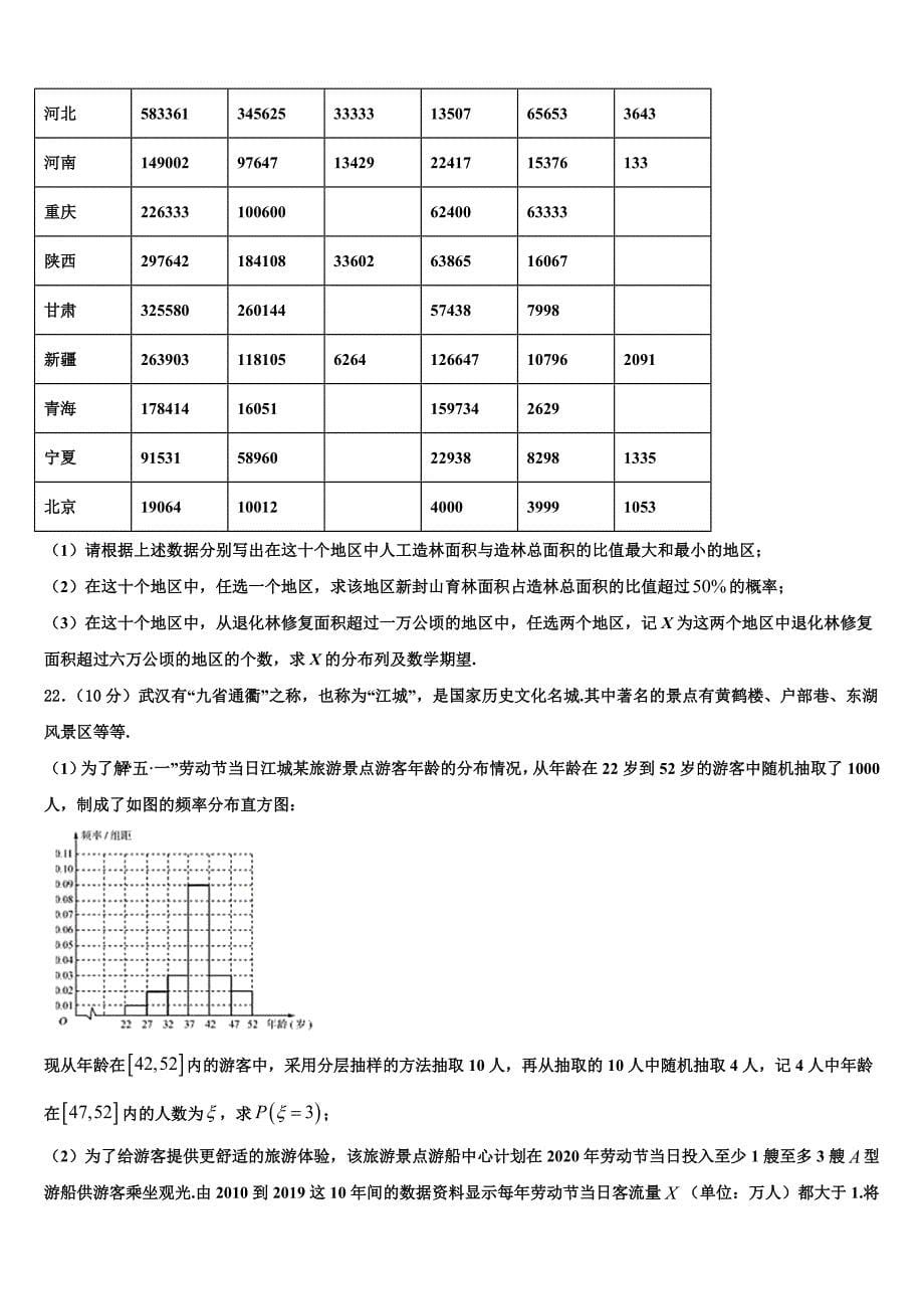 云南省曲靖市宣威市民中2024届高三第一次质量检查试题数学试题_第5页