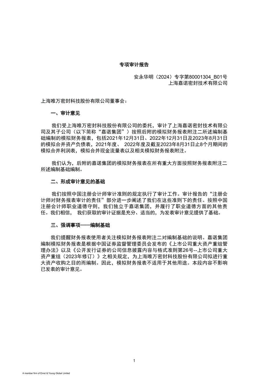 唯万密封：上海嘉诺密封技术有限公司审计报告_第3页