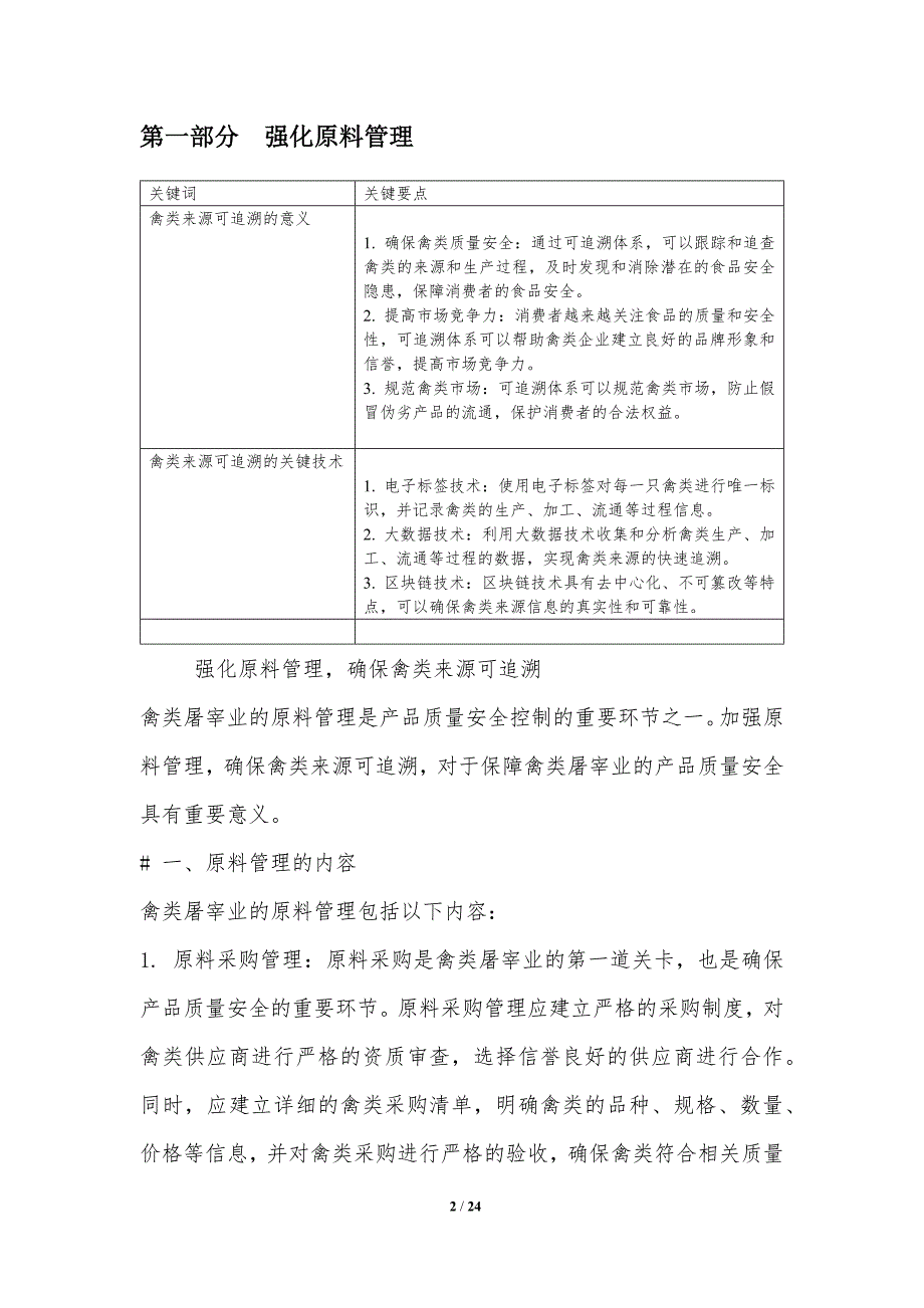 禽类屠宰业产品质量安全控制措施_第2页