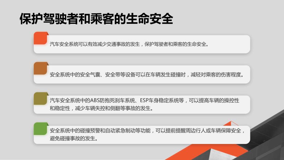 汽车安全系统：确保驾驶者和乘客的平安_第4页