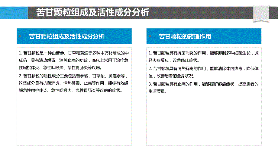 苦甘颗粒的推广应用研究_第4页