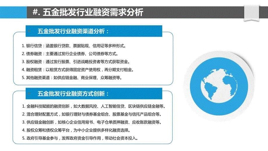 五金批发行业金融支持与投融资模式研究_第5页