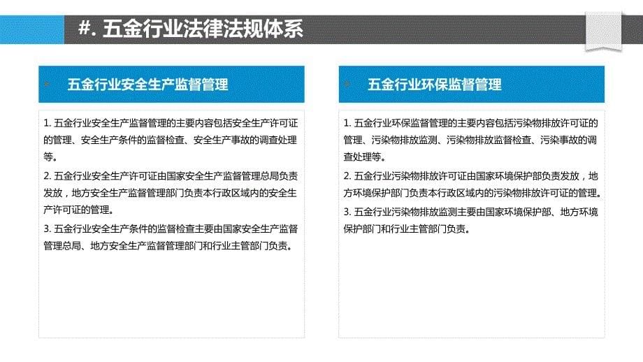 五金行业法律法规与政策影响分析_第5页