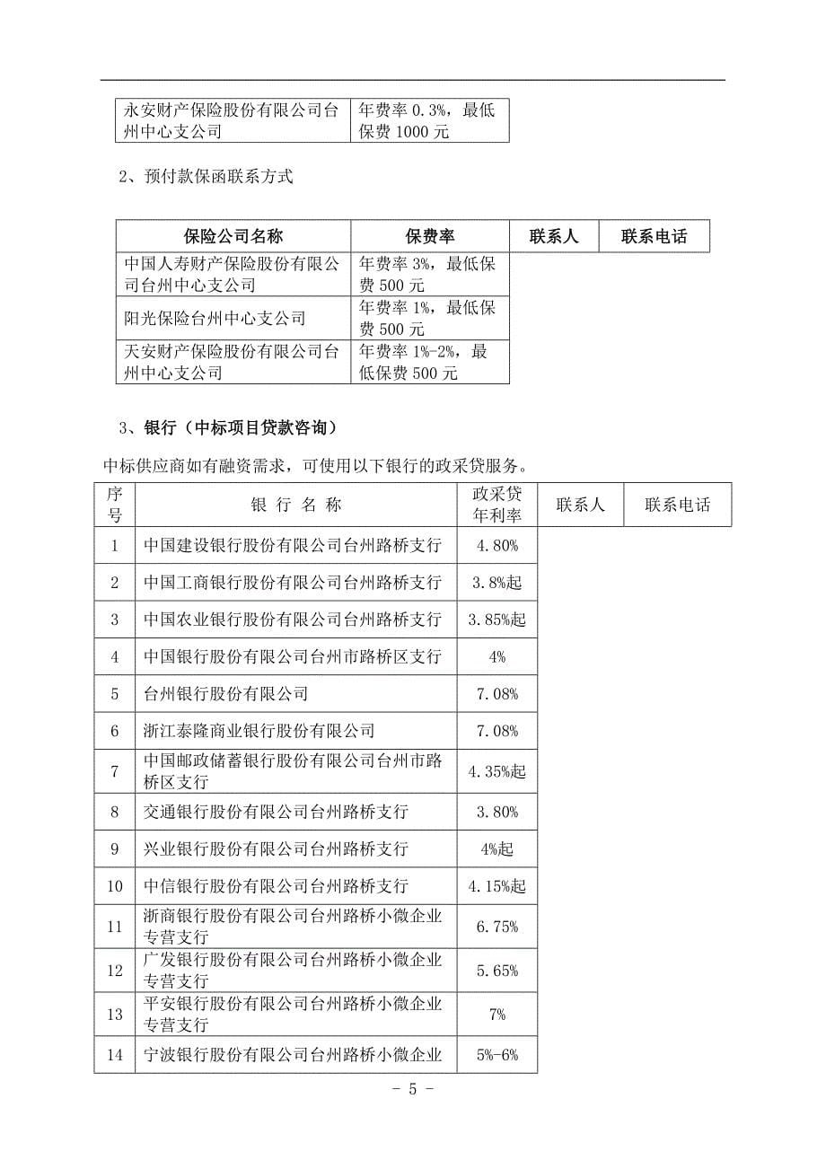 中等职业技术学校台式计算机采购项目招标文件_第5页