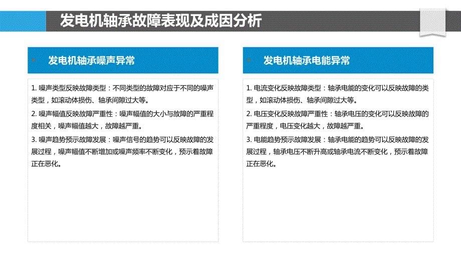 发电机轴承状态监测与故障诊断技术_第5页