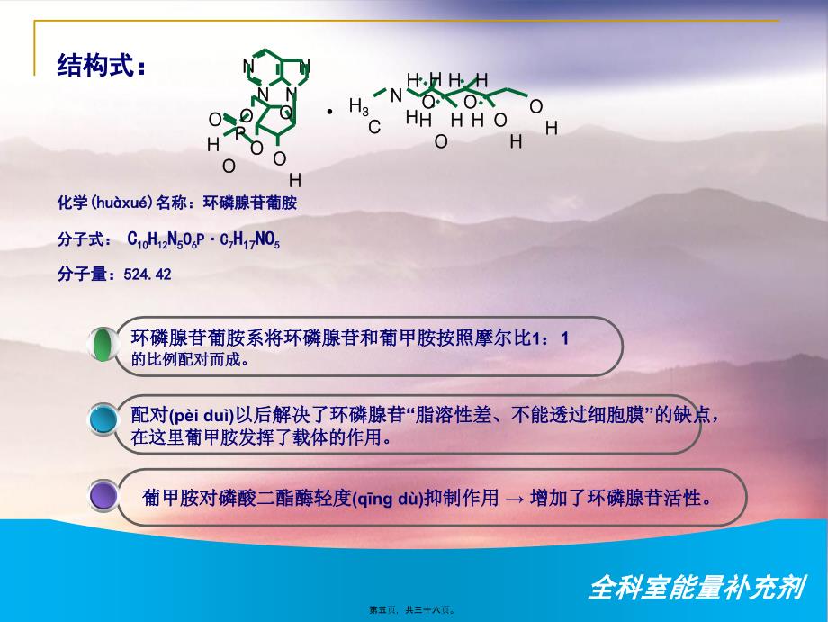 医学课件 202X年注射用环磷腺苷葡胺_第4页