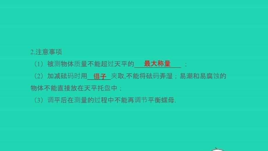 中考物理第一轮系统复习第17讲质量与密度课件_第5页